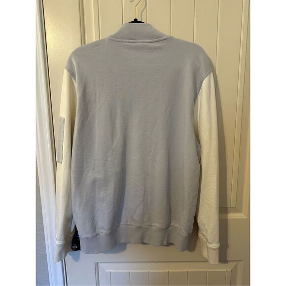 Outdoor Voices Full Zip Long Sleeve Colorblock Varsity Jacket Size XL - Picture 8 of 10